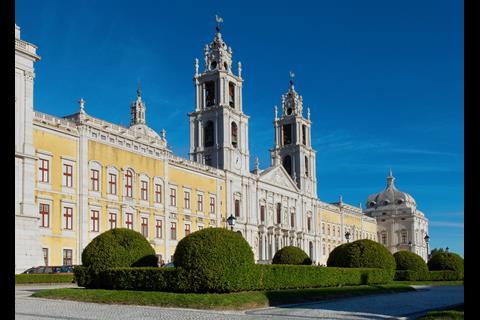 Palácio Nacional de Mafra (Mafra National Palace) in Portugal